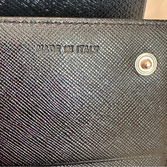 PRADA NYLON AND LEATHER BIFOLD LONG WALLET with authenticity card - Picture 7 of 8